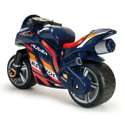 INJUSA Winner Repsol Moto Laufrad ab 4-7 Jahre – Großes Kindermotorrad Rutscherfahrzeug (Produkt aktuell ausverkauft)