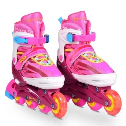Inliner Kinder Trina 3 in 1, Größe L 38-41 verstellbar, PU Rollen, 608ZB Lager