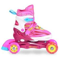 Inliner Kinder Trina 3 in 1, Größe L 38-41 verstellbar, PU Rollen, 608ZB Lager