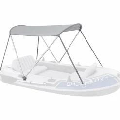 INTEX 68600 - Boots-Überdachung (160x142cm) Dach Schlauchboot Sonnenschutz