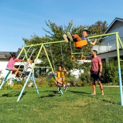 INTEX 44130 - 4er Schaukel-Set (467x254x211cm) Schaukel Stahlgerüst