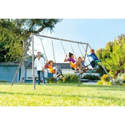 INTEX 44123 - 3er Schaukel-Set (343x254x211cm) Schaukel Stahlrahmen
