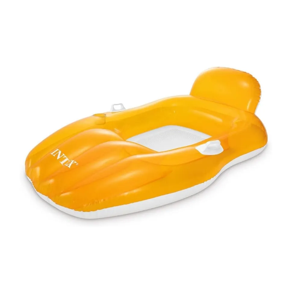 INTEX 56805EU - Luftmatratze - Lounge Chill N' Float (163x104cm) Poolmatratze orange