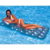 INTEX 58894EU - Luftmatratze - 18-Pocket Suntanner (grau, 188 x 71cm)