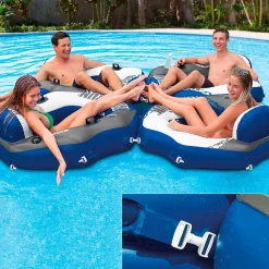 INTEX 58854EU - Schwimmring - River Run Connect (130x126cm) Floater Poolsessel