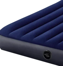 INTEX Luftbett DuraBeam Classic Queen 152x203 cm mit Pumpe & Kissen Set