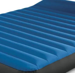 INTEX 64012 - Luftbett - Full Dura-Beam Truaire inkl. USB-Luftpumpe (blau, 137x191x22cm) Luftmatratze Campingbett