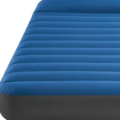 INTEX 64012 - Luftbett - Full Dura-Beam Truaire inkl. USB-Luftpumpe (blau, 137x191x22cm) Luftmatratze Campingbett