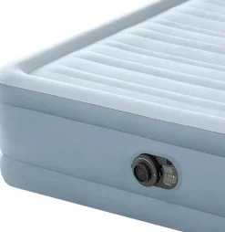 INTEX 64450ND Luftbett DuraBeam Headboard Queen 236x152x86cm mit Pumpe Gästebett