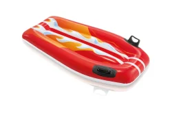 INTEX 58165NP Bodyboard Joy Rider 112x62cm Kinder ab 6 Jahren mit Griffen rot