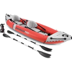 INTEX 68309NP - Boot - Excursion Pro Kayak K2 Set (inkl. Alu-Paddel + Pumpe)