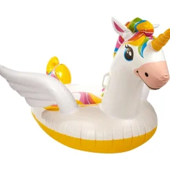 INTEX 57561NP - Schwimmtier - zauberhaftes Einhorn (198x140x102cm) Ride-On Floater