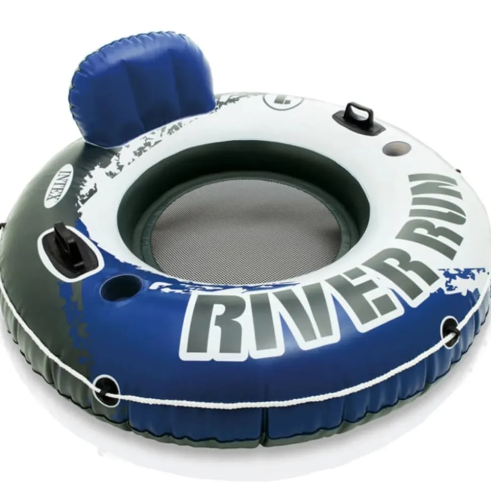 Intex Schwimmring River Run 1 58825EU mit Netzboden Rückenlehne Becherhalter