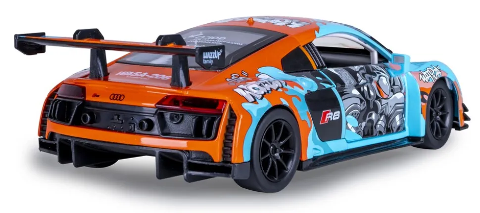 JAMARA Audi R8 LMS Diecast 1:24 blau inkl. Knopfzellen