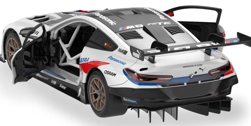 JAMARA BMW M8 GTE 1:18 weiß 2,4GHz Bausatz