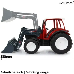 JAMARA Lindner Geotrac mit Frontlader 1:16 2,4GHz