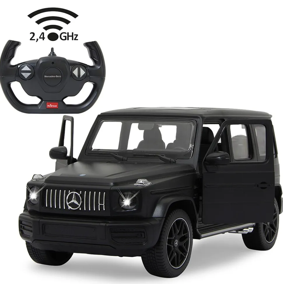 JAMARA Mercedes-AMG G63 1:14 schwarz 2,4GHz Tür manuell