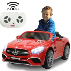 Jamara Ride-on Mercedes-Benz SL 65 AMG 2,4 GHz 12V rot