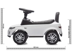 JAMARA Rutscher Land Rover Discovery weiß 2in1