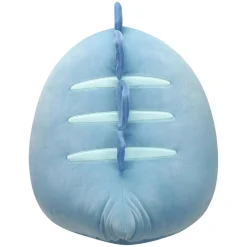 Jazwares SQCR06650 - Squishmallows - John, der Dino Plüschfigur, 40 cm, blau
