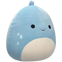 Jazwares SQCR06650 - Squishmallows - John, der Dino Plüschfigur, 40 cm, blau