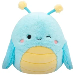 Jazwares SQCR06943 - Squishmallows - Giles, der Grashüpfer, ca. 40 cm