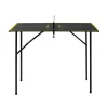 JOOLA Tischtennisplatte MINI inkl. Tischtennisnetz, klappbar, klein, 90 cm x 45 cm x 76 cm, dark-grey