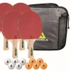 JOOLA Tischtennisschläger Set Family-Set