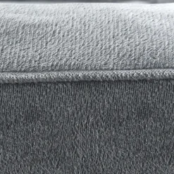 Juskys Hundebett Sheena M - 72 x 60 cm - orthopädisch & flauschig - Bezug abnehmbar & waschbar