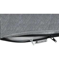 Juskys Hundebett Sheena M - 72 x 60 cm - orthopädisch & flauschig - Bezug abnehmbar & waschbar