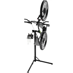 Juskys Klappbarer Fahrrad Reparaturständer - Höhenverstellbar mit Gummibeschichtung bis 50 kg