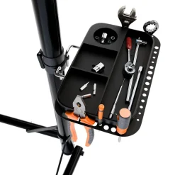 Juskys Klappbarer Fahrrad Reparaturständer - Höhenverstellbar mit Gummibeschichtung bis 50 kg