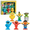 Just Play 57884 - Sesamstraße - Figurenset, Nachbarschaftsfreunde, 6er-Pack