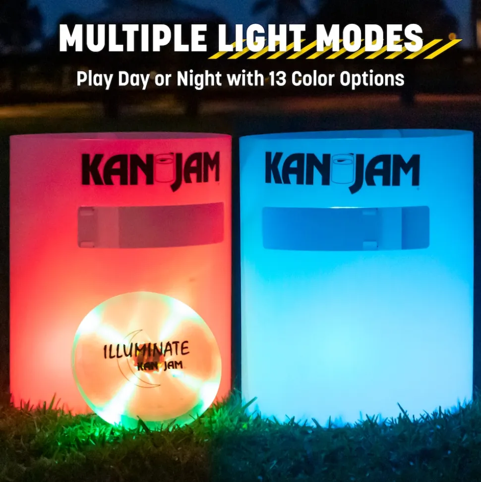 KanJam Game Illuminate Set -13 farbig beleuchtete Discs - auch im Dunkeln