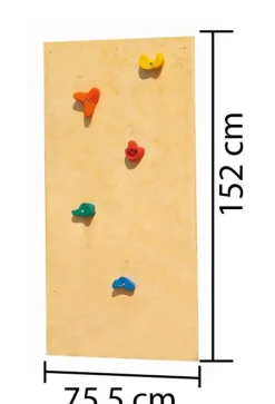 Karibu Kletterwand Classic inkl.Klettersteinen