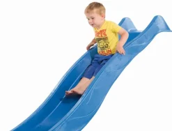 Karibu Wellenrutsche 2,5 m blau Spielrutsche Kinderrutsche Wasserrutsche