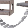 Katzenmöbel-Set mit Leiter, Höhle und Liegefläche