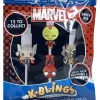 K-Blings - Marvel Kabel-Clip Sammelfigur Sammeln Sammler Ladekabel Figur Kinder Spiderman Thor