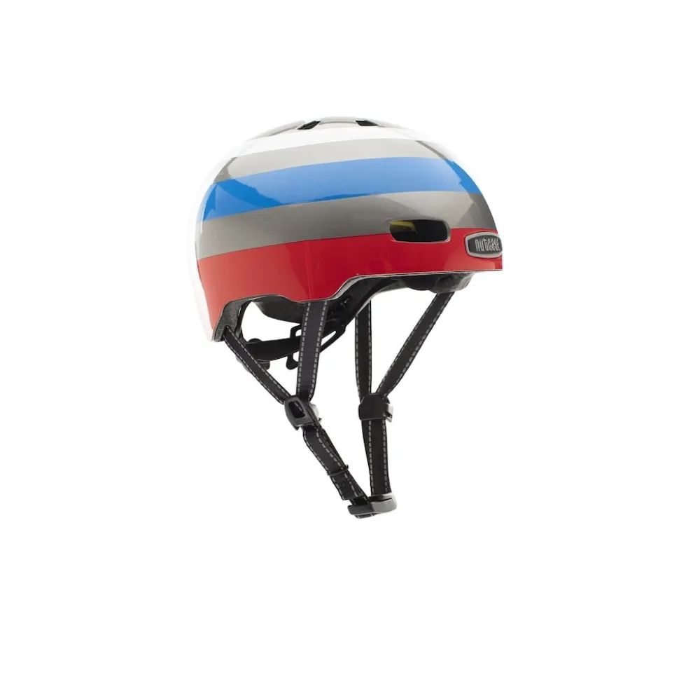 KED Kinder-Fahrradhelm Little Nutty MIPS Gloss, Captain