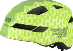 KED Kinder - Fahrradhelm POP II Lite, Krokodil