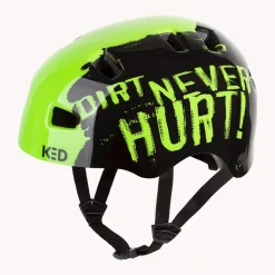 KED Kinderhelm 5 FORTY, grün-schwarz