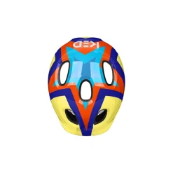 KED Kinderhelm MEGGY SPARK Starburst Yellow Blue