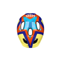 KED Kinderhelm MEGGY SPARK Starburst Yellow Blue