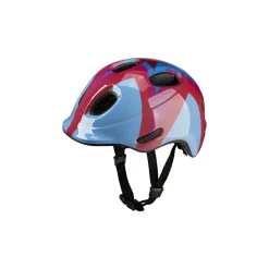 KED Kinderhelm MEGGY SPARK Starburst Blue Red