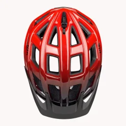 KED MTB Fahrradhelm Crom, rot/schwarz