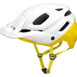 KED MTB Fahrradhelm Pector ME-1, weiß-gelb