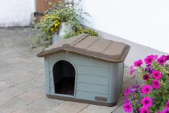 Kerbl Katzenhaus Paola Eco (auch geeignet für kleine Hunde, 60 x 51 x 41 cm)