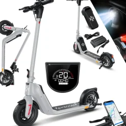 KESSER® E-Scooter mit Straßenzulassung 40km Reichweite Faltbarer Elektro 36V / 10 Ah Batterie Roller Belastung bis 120kg 450W Motor 10