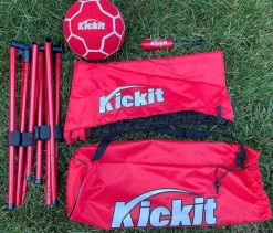 Kickit Fußball Tennis Game Set Netzbreite 2 m inkl. Pumpe u. Tasche