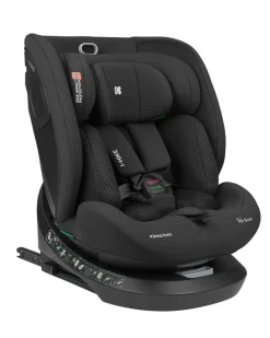 Kikkaboo i-Size Kindersitz i-Hike (40-150 cm) Isofix, 360° drehbar, verstellbar schwarz